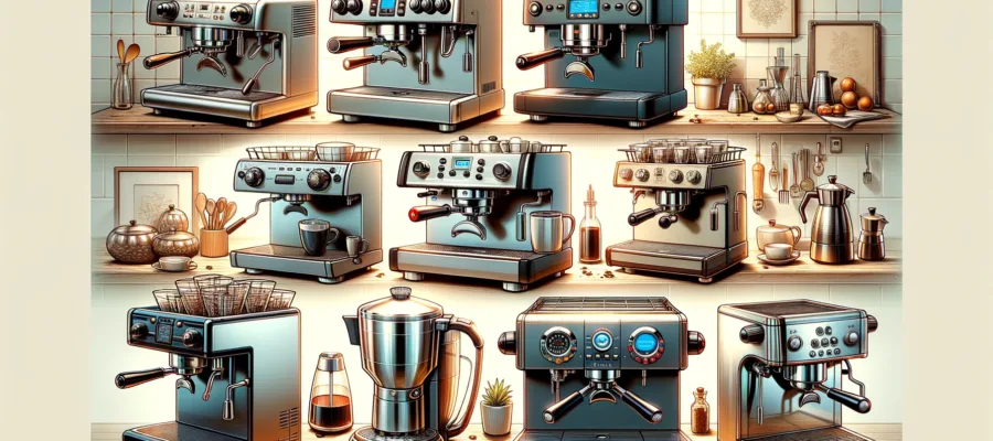 Espressomaschine: Unterschiedliche Typen und ihre Vorteile im Ueberblick