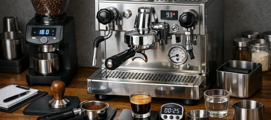 Espressomaschine richtig einstellen: Schritt-fuer-Schritt Anleitung fuer beste Ergebnisse