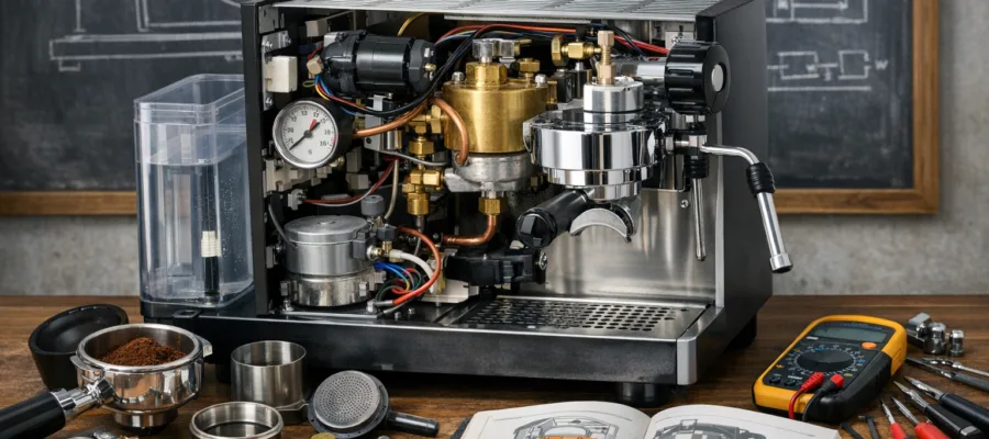 Wie eine Espressomaschine funktioniert: Technik und Tipps einfach erklaert