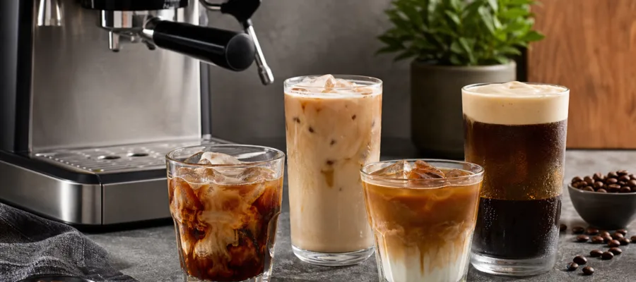 Kalte & Eiskaffee-Rezepte mit der Espressomaschine: Erfrischende Ideen