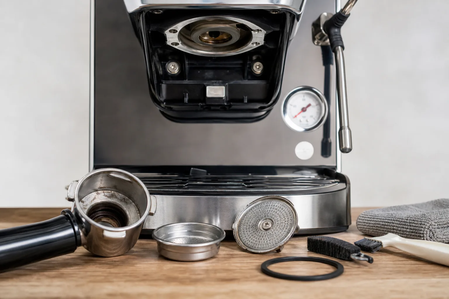 Tipps zur Reinigung der Bruehgruppe deiner Espressomaschine fuer optimale Leistung