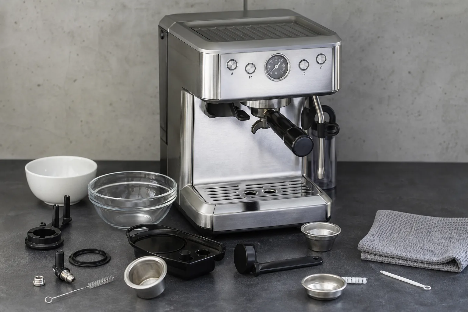 Ultimative Anleitung zur Wartung und Pflege deiner Espressomaschine fuer beste Kaffeequalitaet