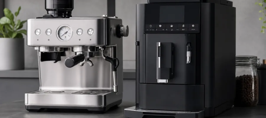 Unterschiede zwischen Siebtraeger- und Vollautomaten Espressomaschinen erklaert