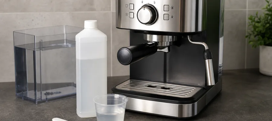 Wie du deine Espressomaschine richtig entkalkst – Schritt-fuer-Schritt Anleitung