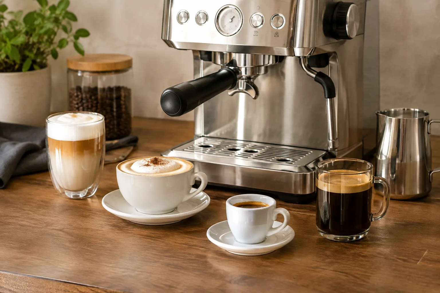 Klassische Espresso-Getraenke mit der Espressomaschine: Rezepte fuer Zuhause