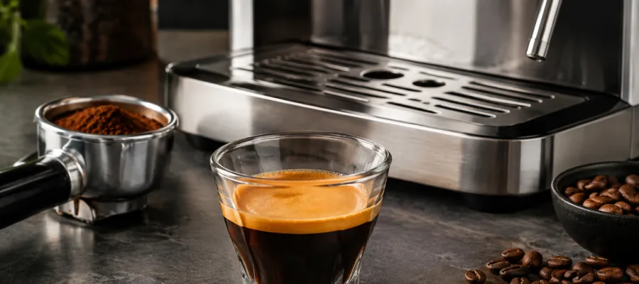 Ristretto aus der Espressomaschine: Rezept fuer intensiven Espresso