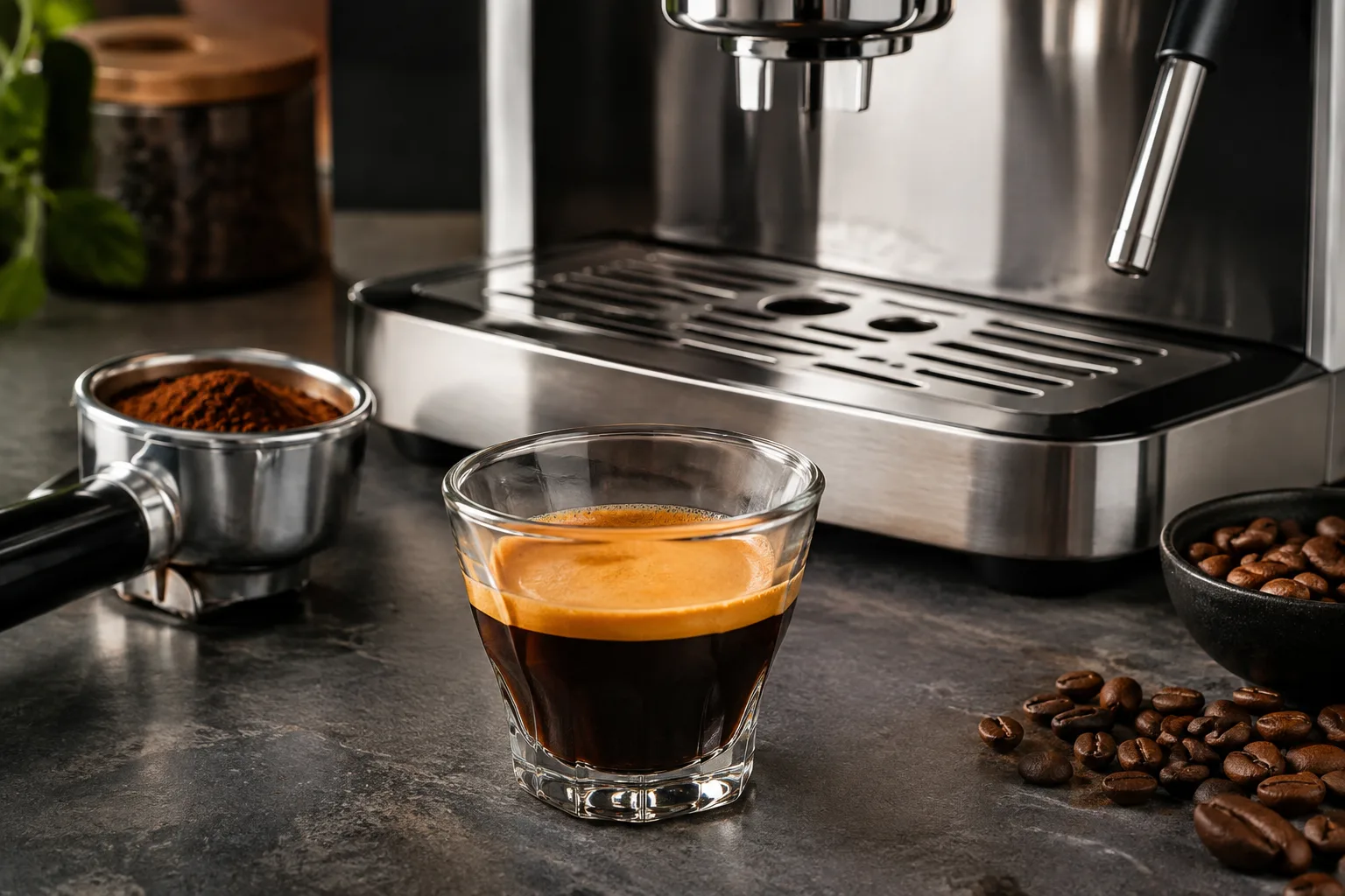Ristretto aus der Espressomaschine: Rezept fuer intensiven Espresso